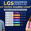 LGS BURS ORANLARI